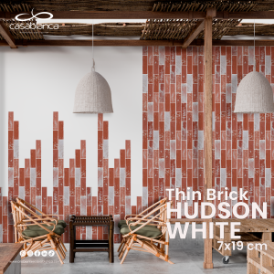 Thin Brick Hudson White